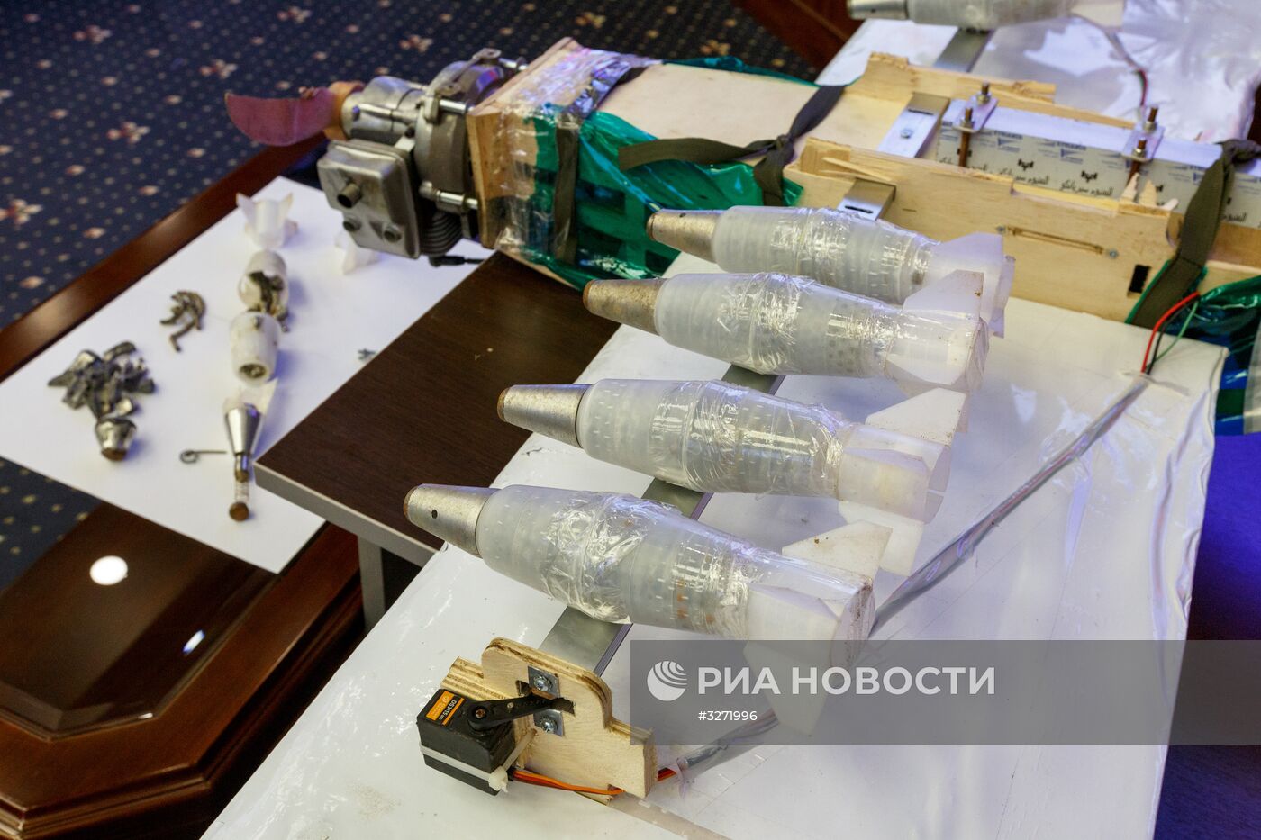 Брифинг Минобороны РФ по вопросам применения беспилотной летательной авиации в Сирии