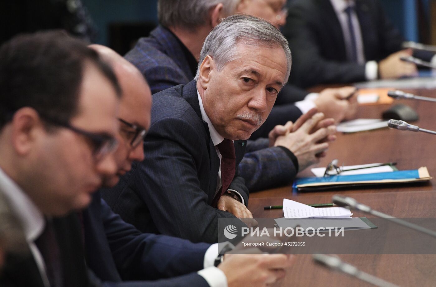 Встреча президента РФ В. Путина с представителями российских печатных СМИ и информагентств