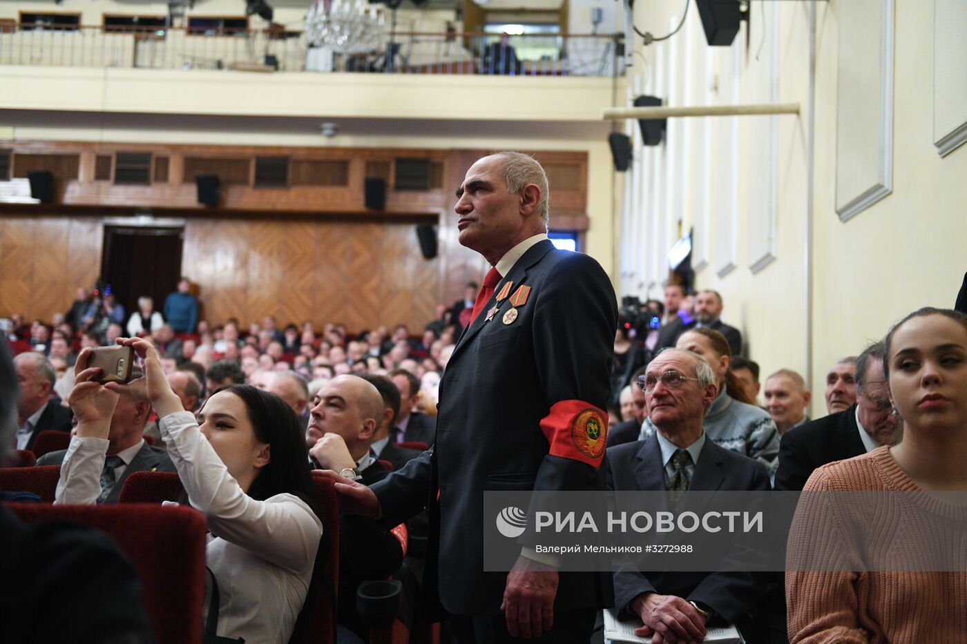 Встреча кандидата в президенты РФ П. Грудинина с доверенными лицами