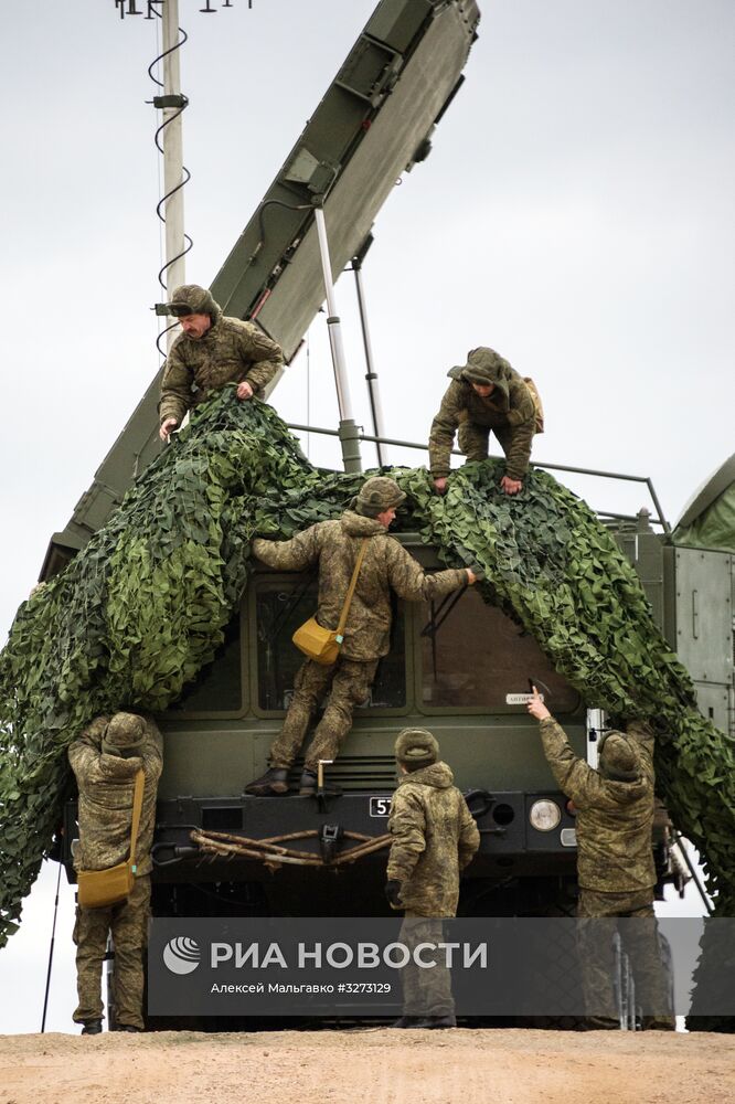 Комплекс ПВО С-400 "Триумф" заступил на боевое дежурство в Севастополе