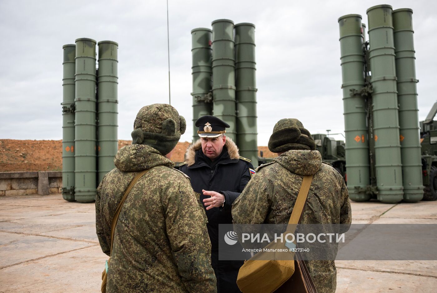 Комплекс ПВО С-400 "Триумф" заступил на боевое дежурство в Севастополе