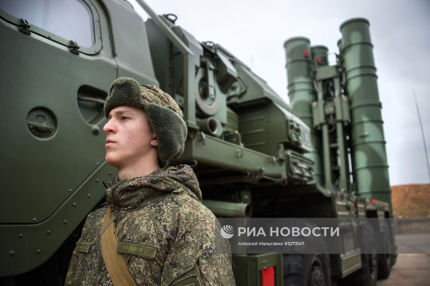 Комплекс ПВО С-400 "Триумф" заступил на боевое дежурство в Севастополе