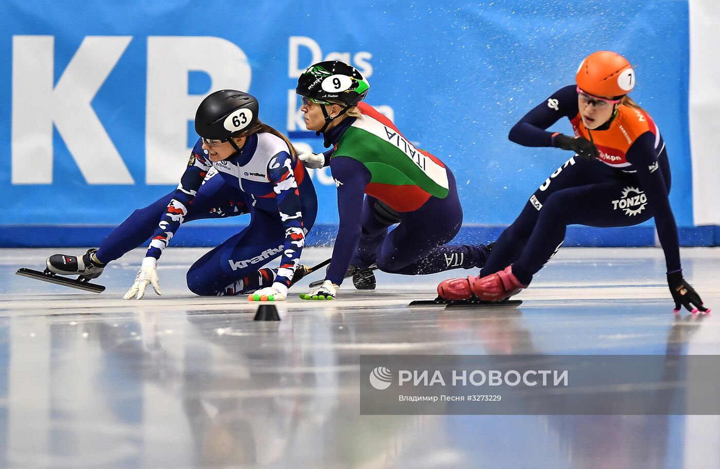 Шорт-трек. Чемпионат Европы. Первый день