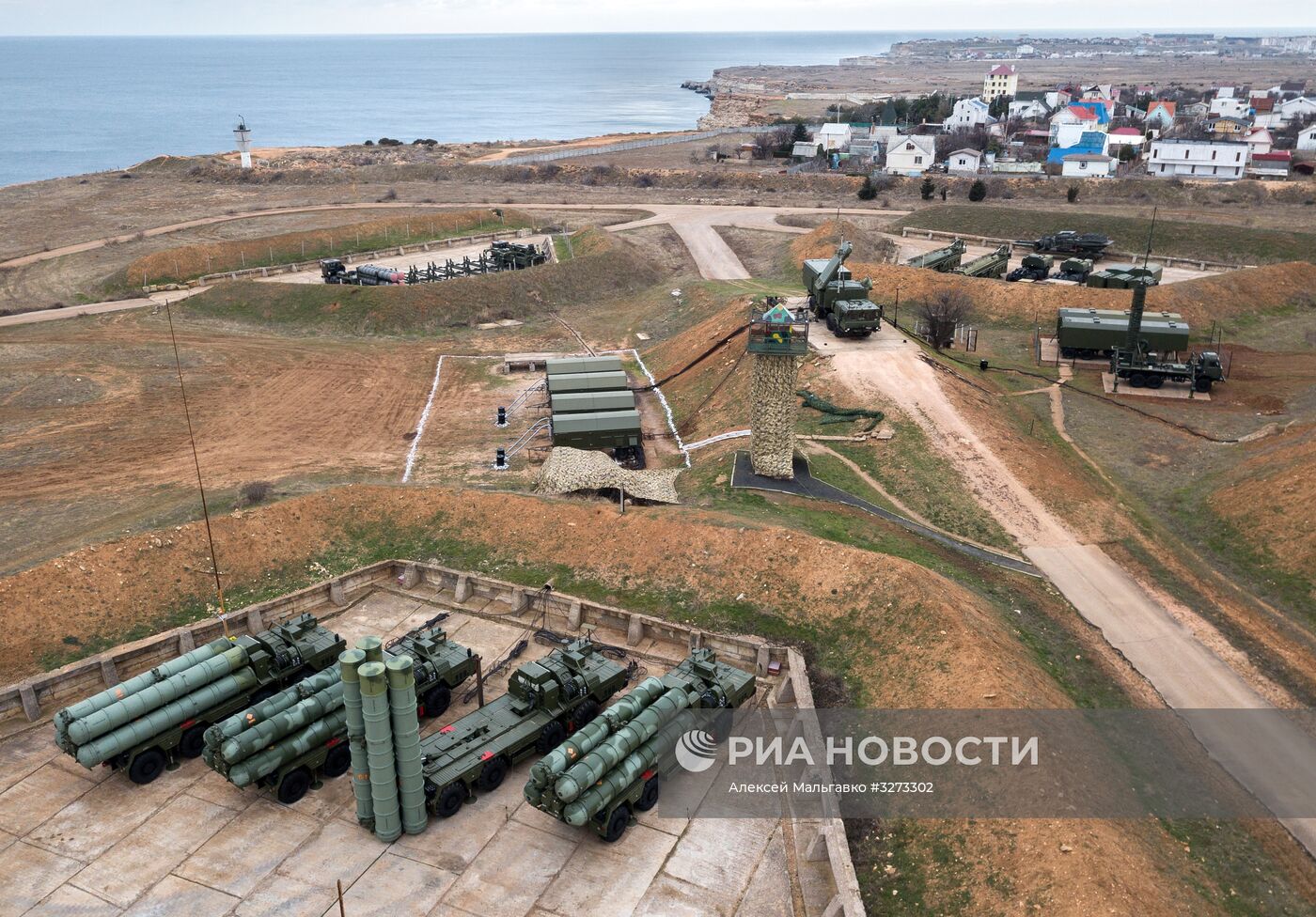 Комплекс ПВО С-400 "Триумф" заступил на боевое дежурство в Севастополе