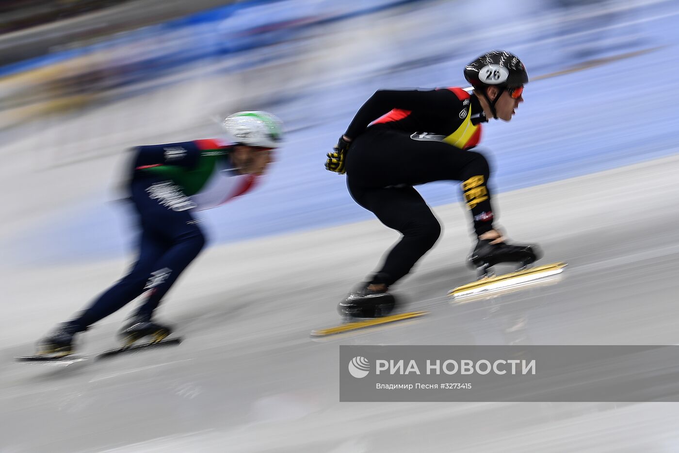 Шорт-трек. Чемпионат Европы. Первый день