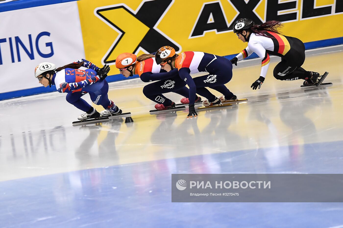 Шорт-трек. Чемпионат Европы. Первый день