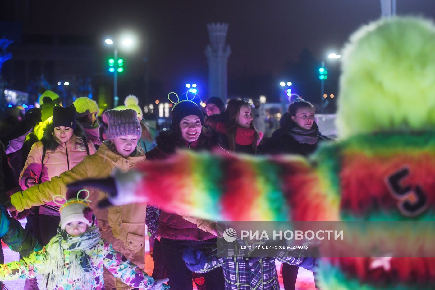 Празднование Старого Нового года на ВДНХ