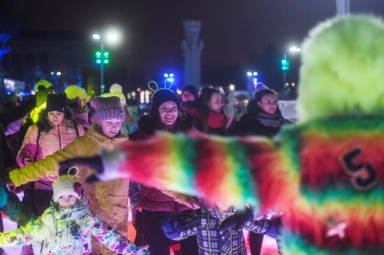 Празднование Старого Нового года на ВДНХ