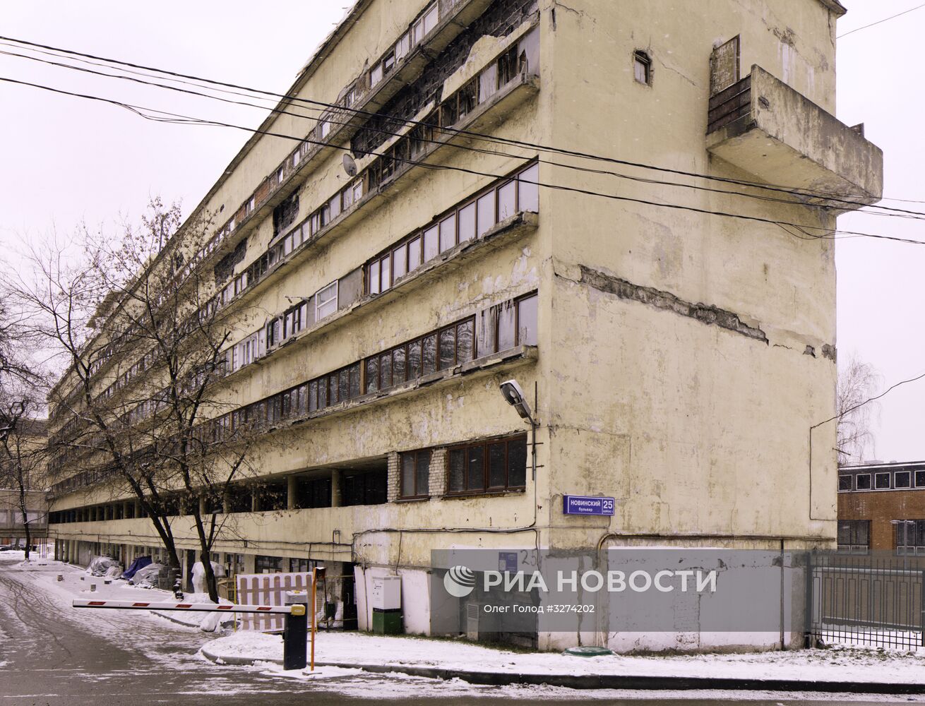 Экскурсия в дом Наркомфина