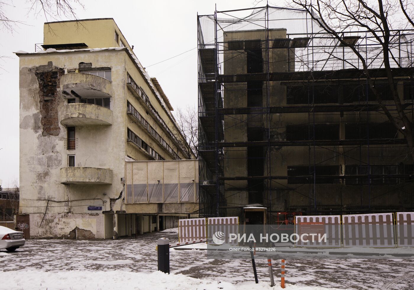 Экскурсия в дом Наркомфина
