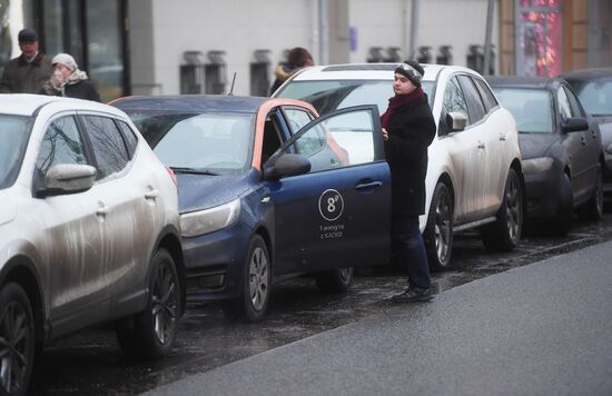 Автомобили каршеринга в Москве