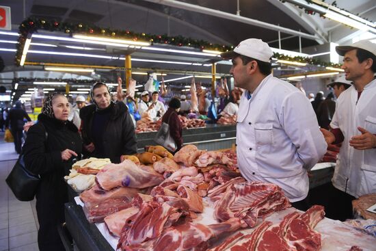 Дорогомиловский рынок в Москве