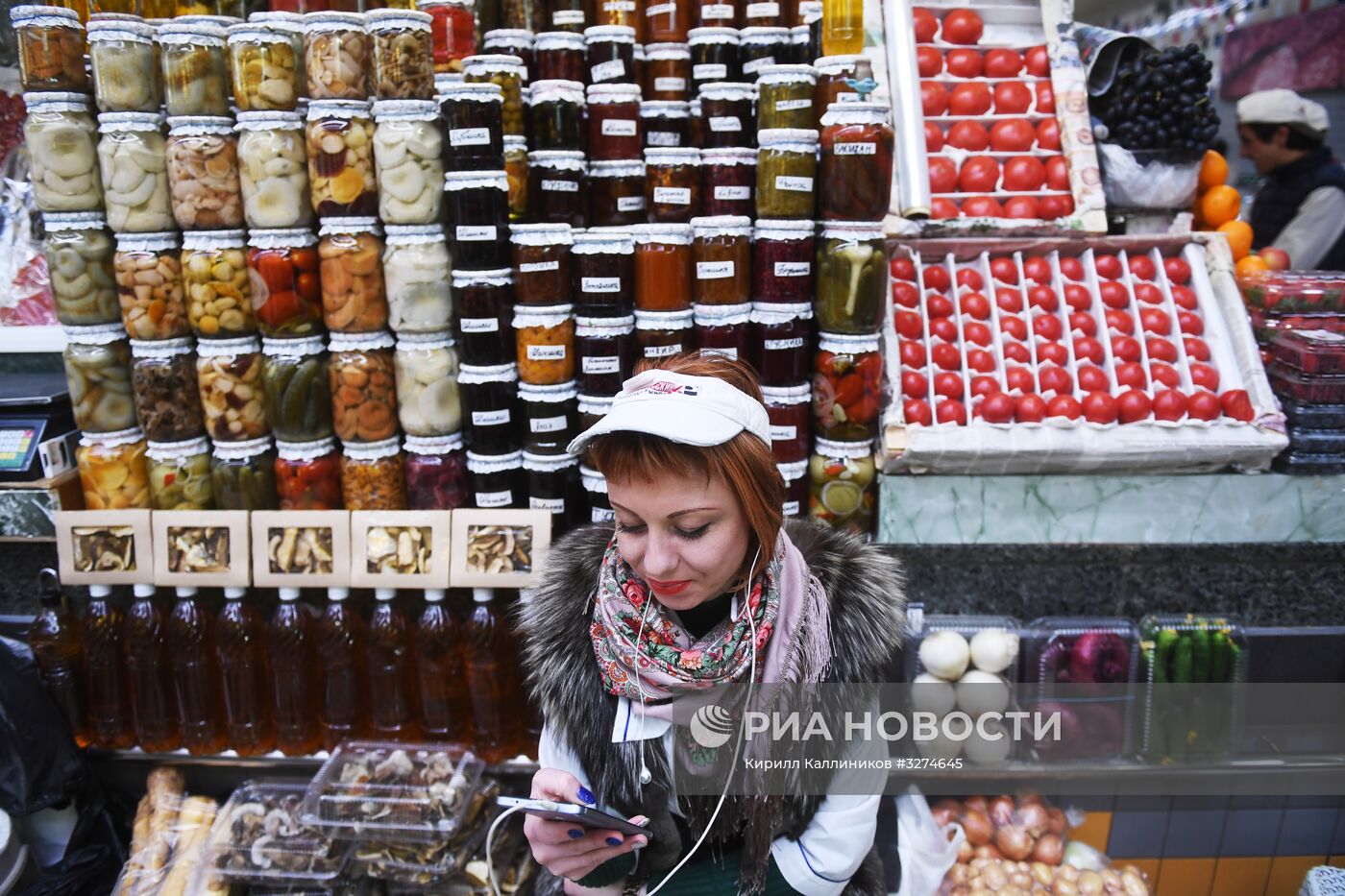 Дорогомиловский рынок в Москве