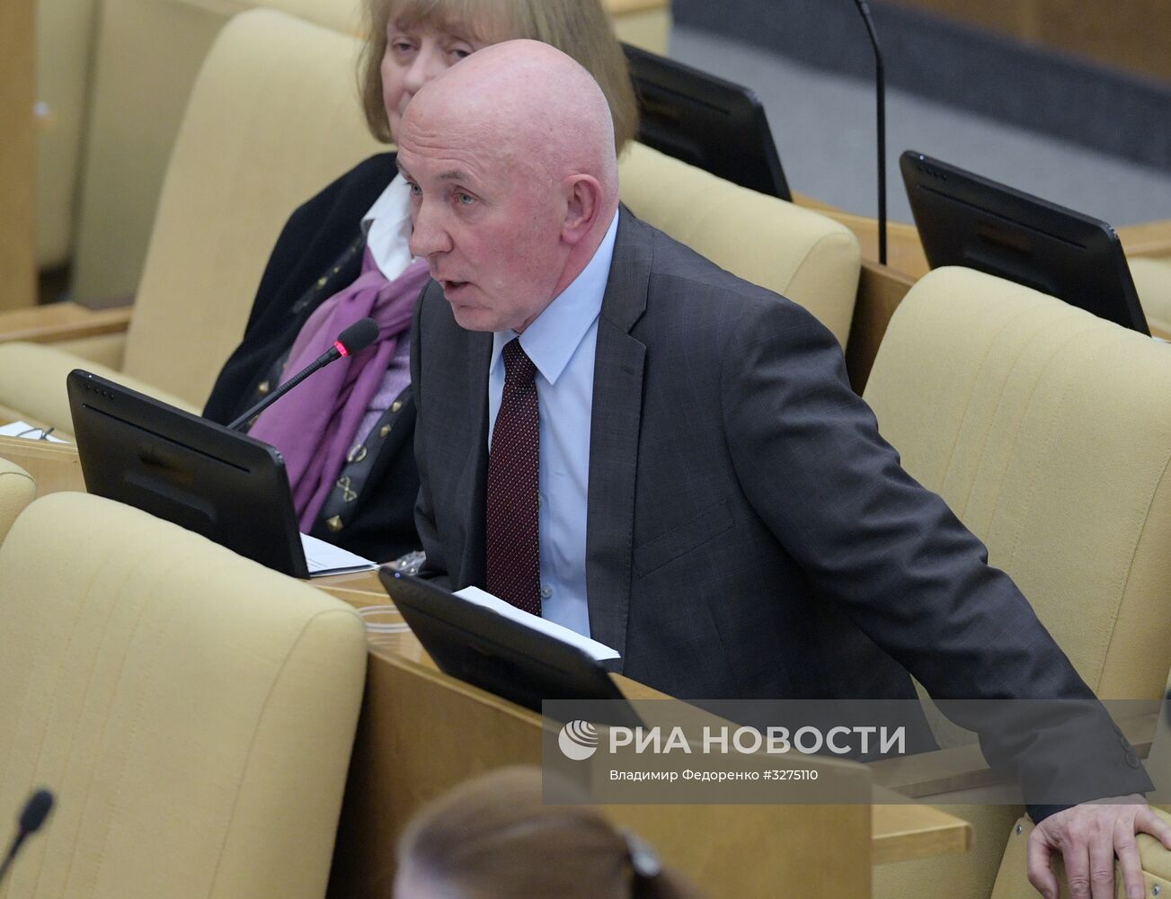 Пленарное заседание Госдумы РФ