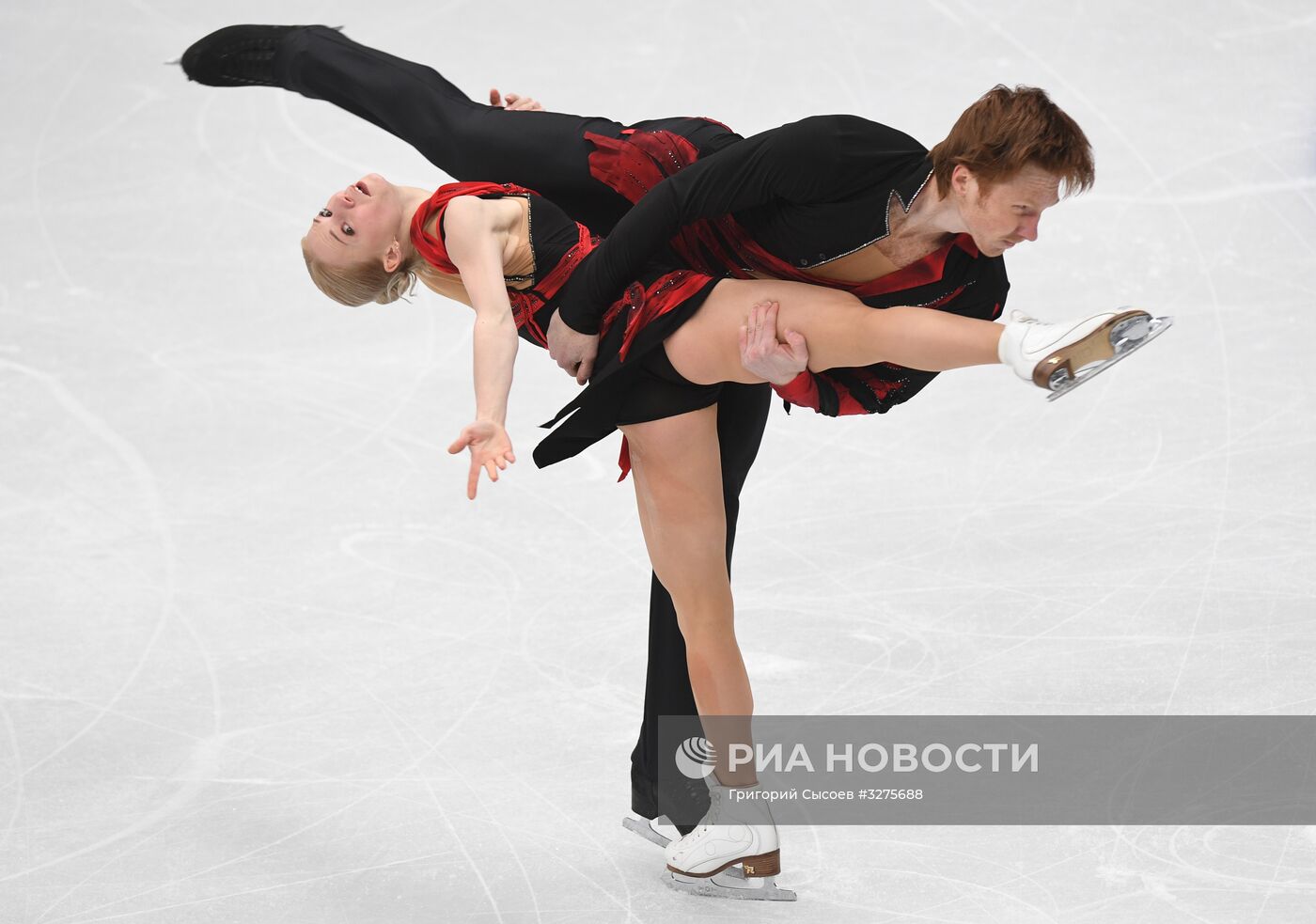 Фигурное катание. Чемпионат Европы. Пары. Короткая программа