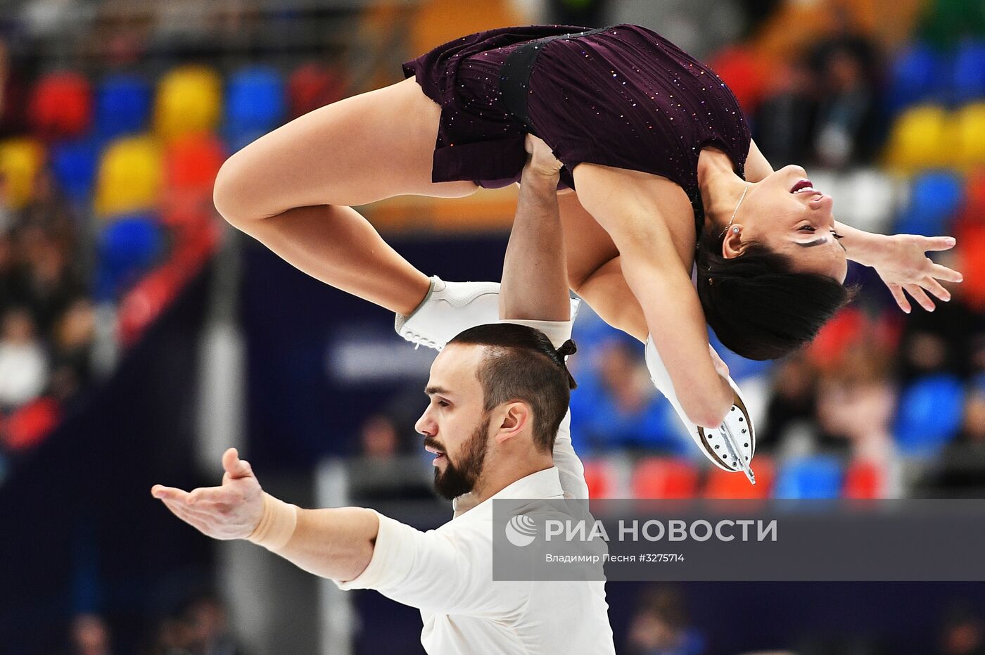 Фигурное катание. Чемпионат Европы. Пары. Короткая программа