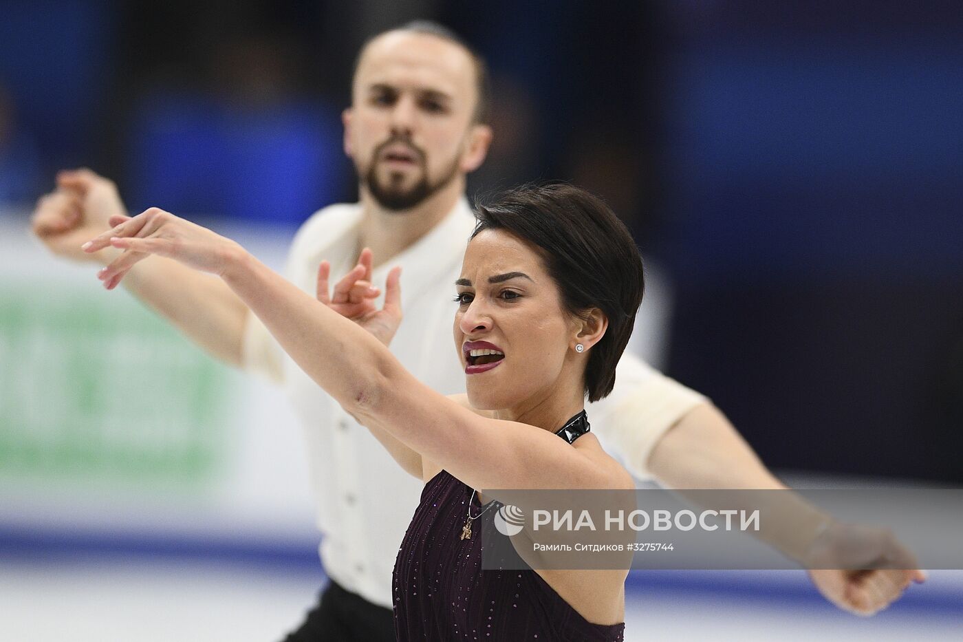 Фигурное катание. Чемпионат Европы. Пары. Короткая программа