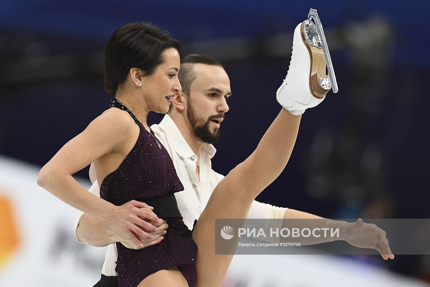 Фигурное катание. Чемпионат Европы. Пары. Короткая программа