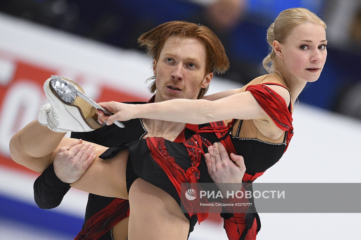 Фигурное катание. Чемпионат Европы. Пары. Короткая программа