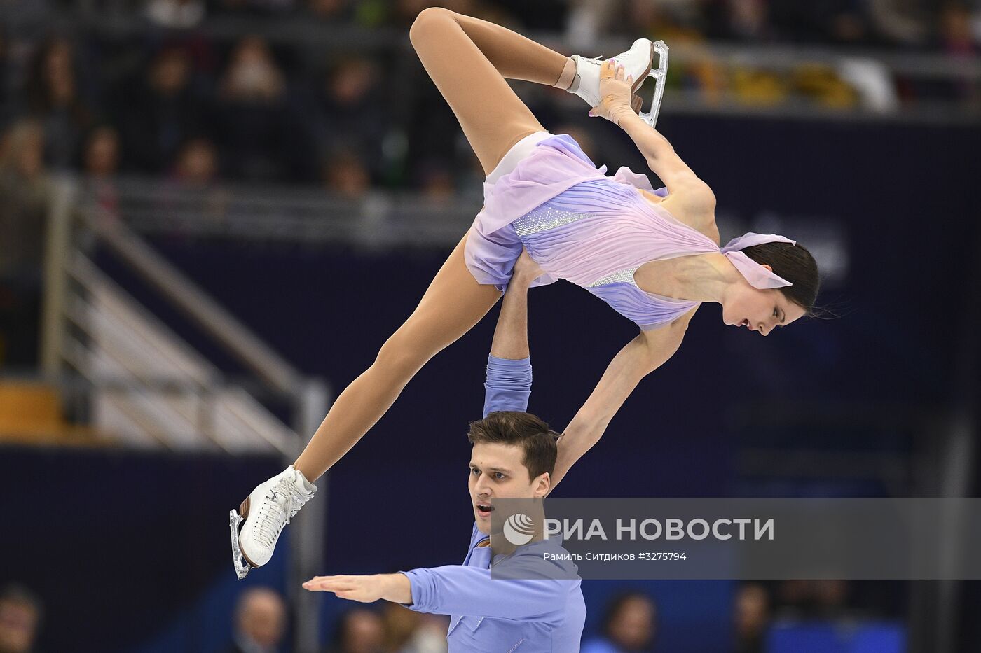 Фигурное катание. Чемпионат Европы. Пары. Короткая программа