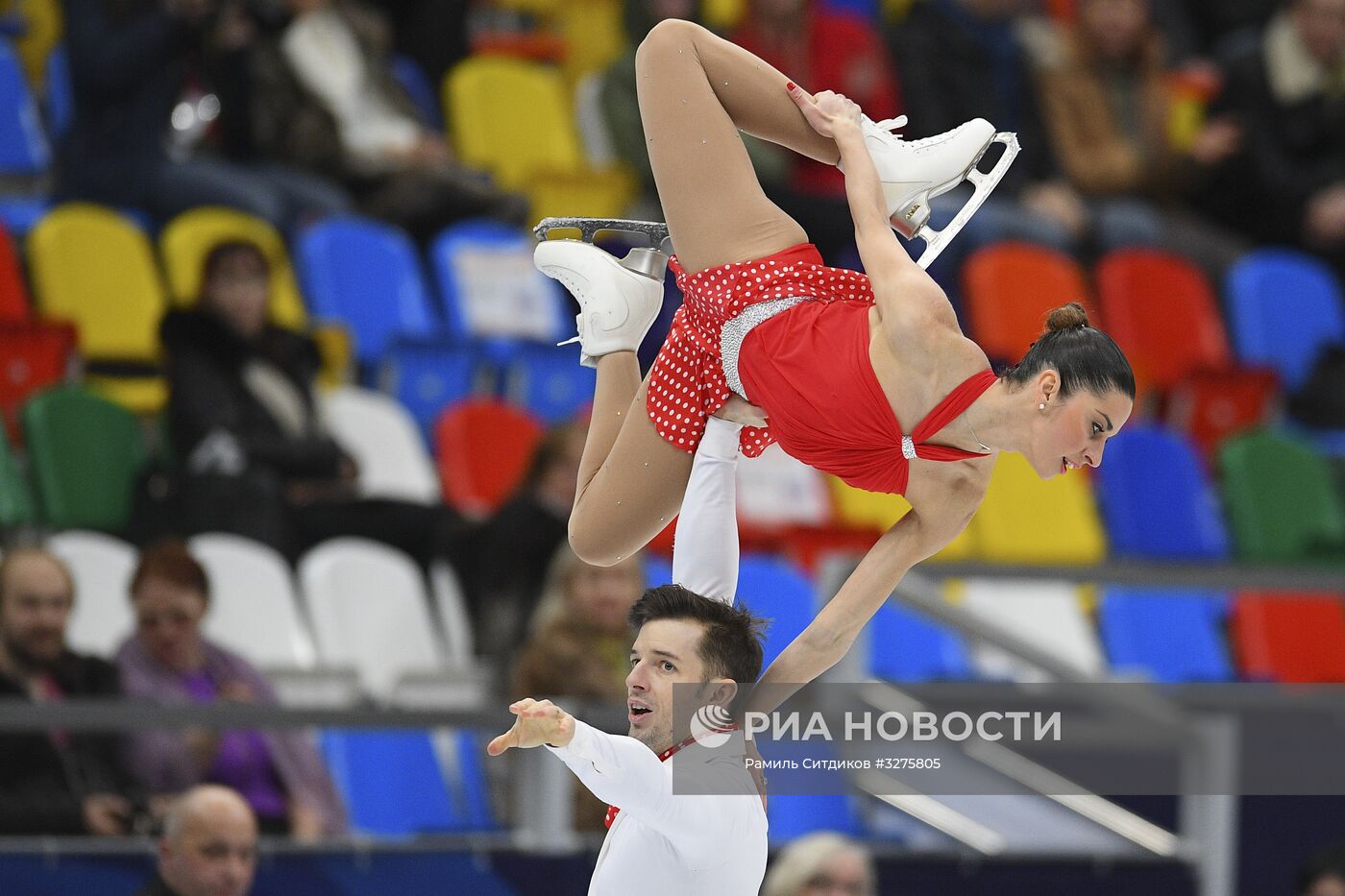 Фигурное катание. Чемпионат Европы. Пары. Короткая программа