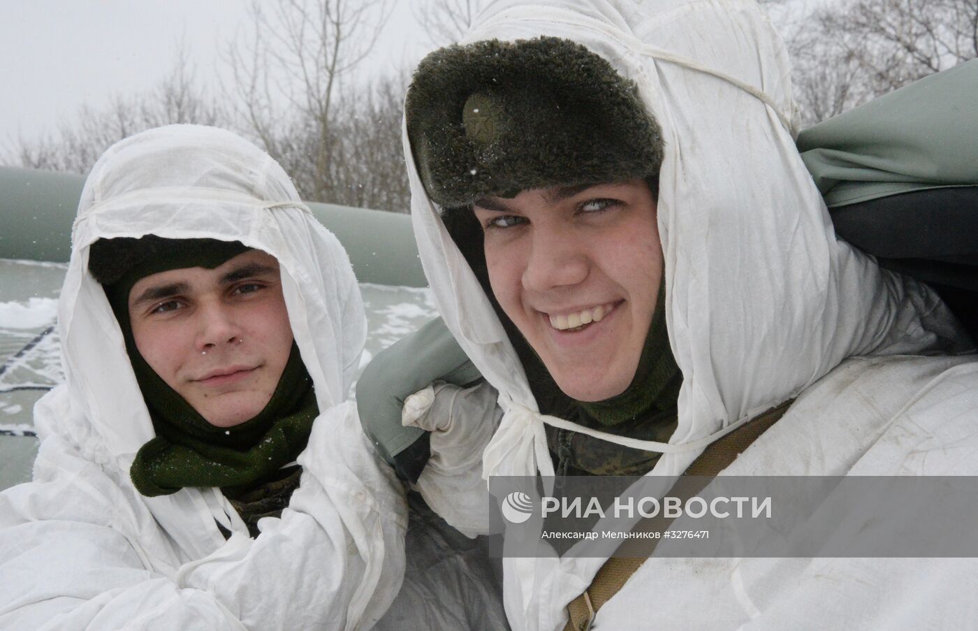 Учения инженерно-маскировочного полка в Московской области
