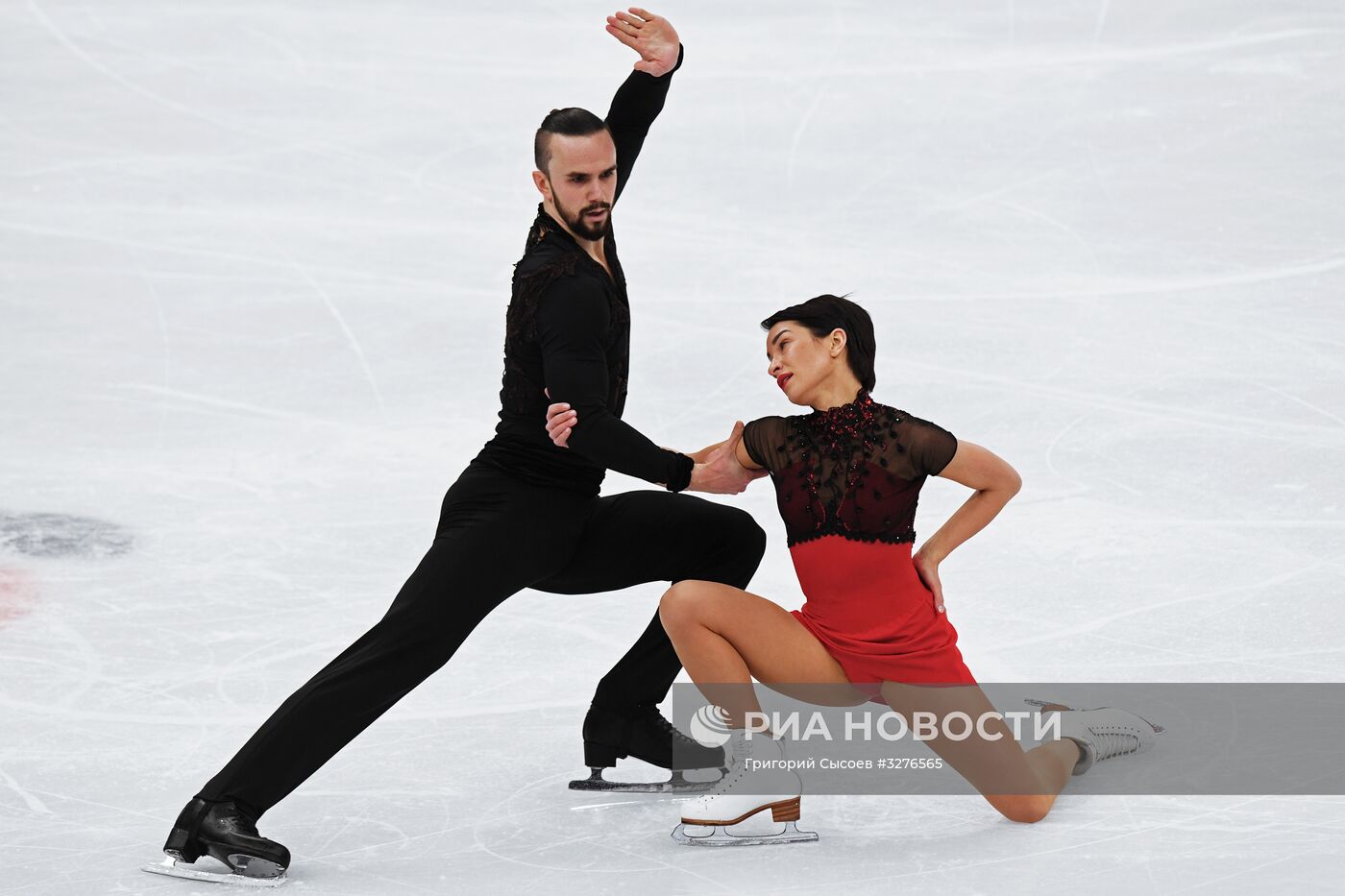 Фигурное катание. Чемпионат Европы. Пары. Произвольная программа