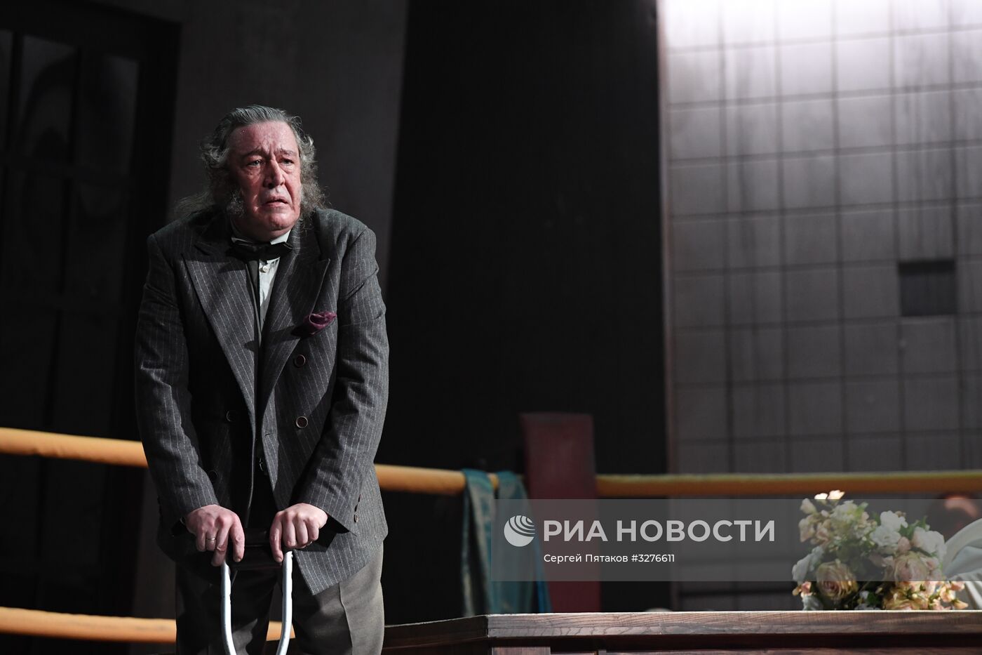 Прогон спектакля "Не становись чужим" в театре Современник