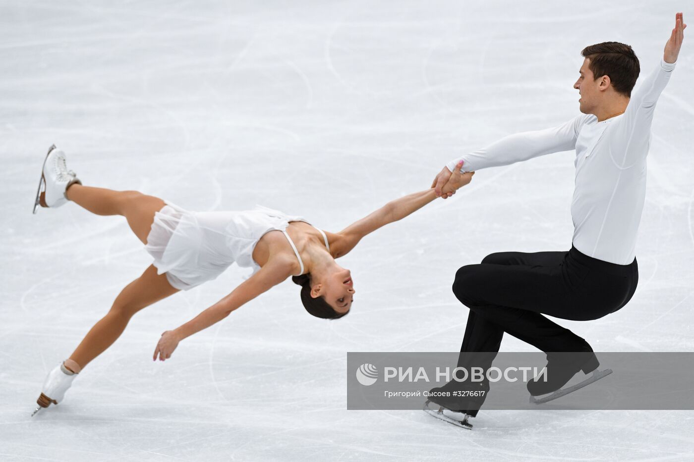 Фигурное катание. Чемпионат Европы. Пары. Произвольная программа