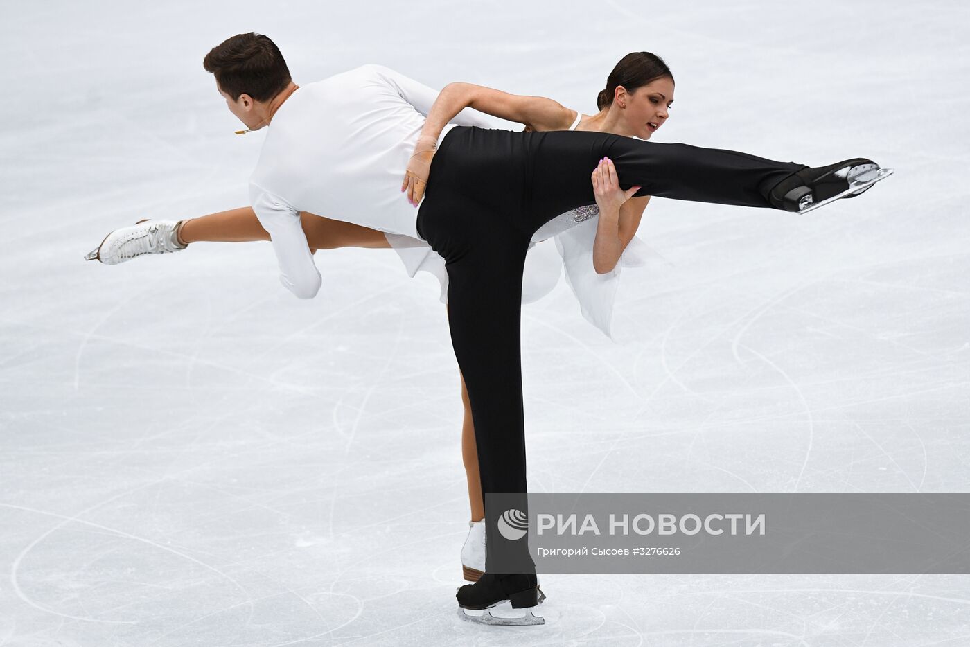 Фигурное катание. Чемпионат Европы. Пары. Произвольная программа