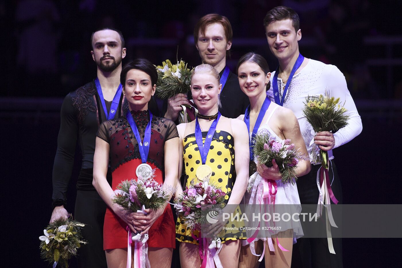 Фигурное катание. Чемпионат Европы. Пары. Произвольная программа