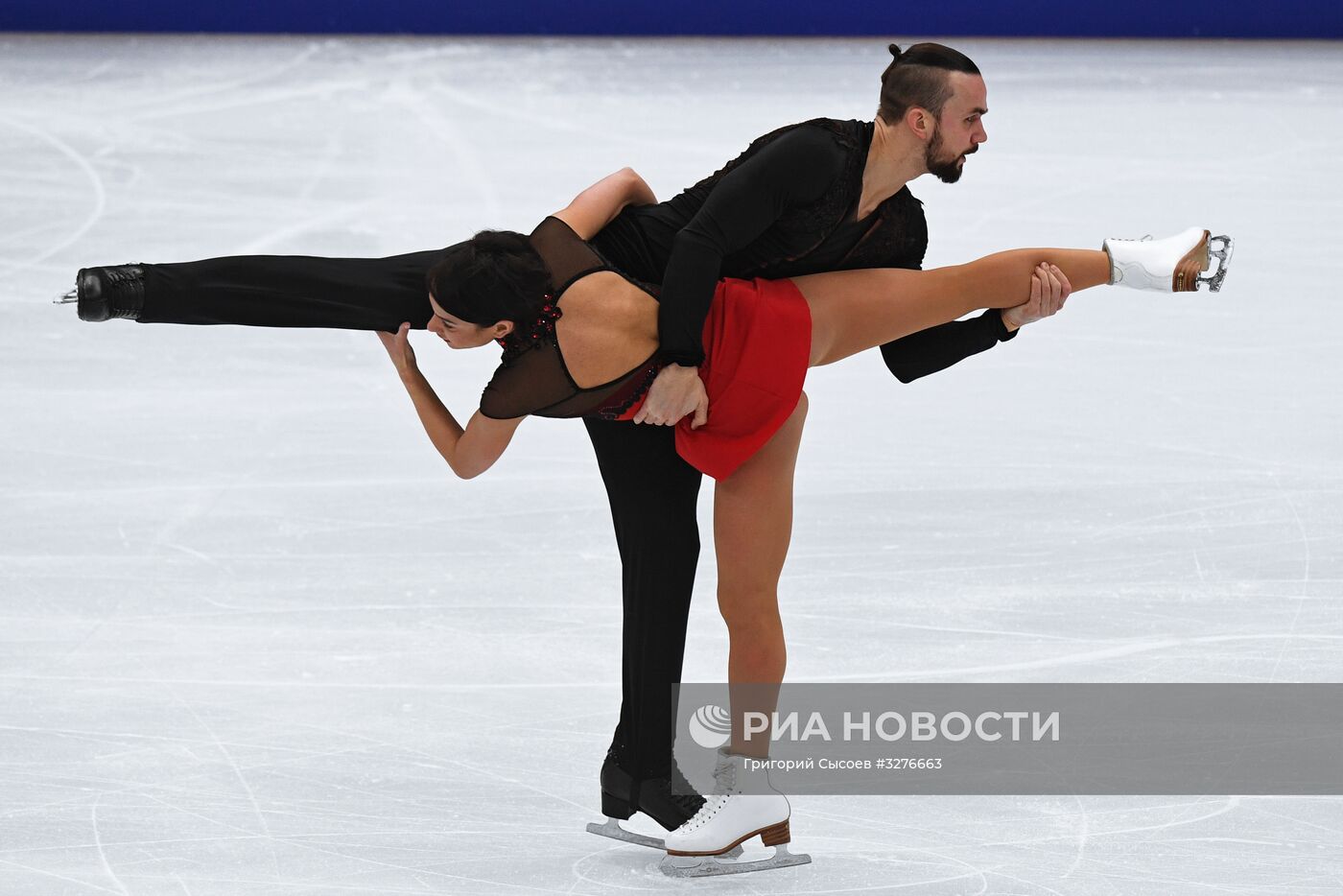 Фигурное катание. Чемпионат Европы. Пары. Произвольная программа