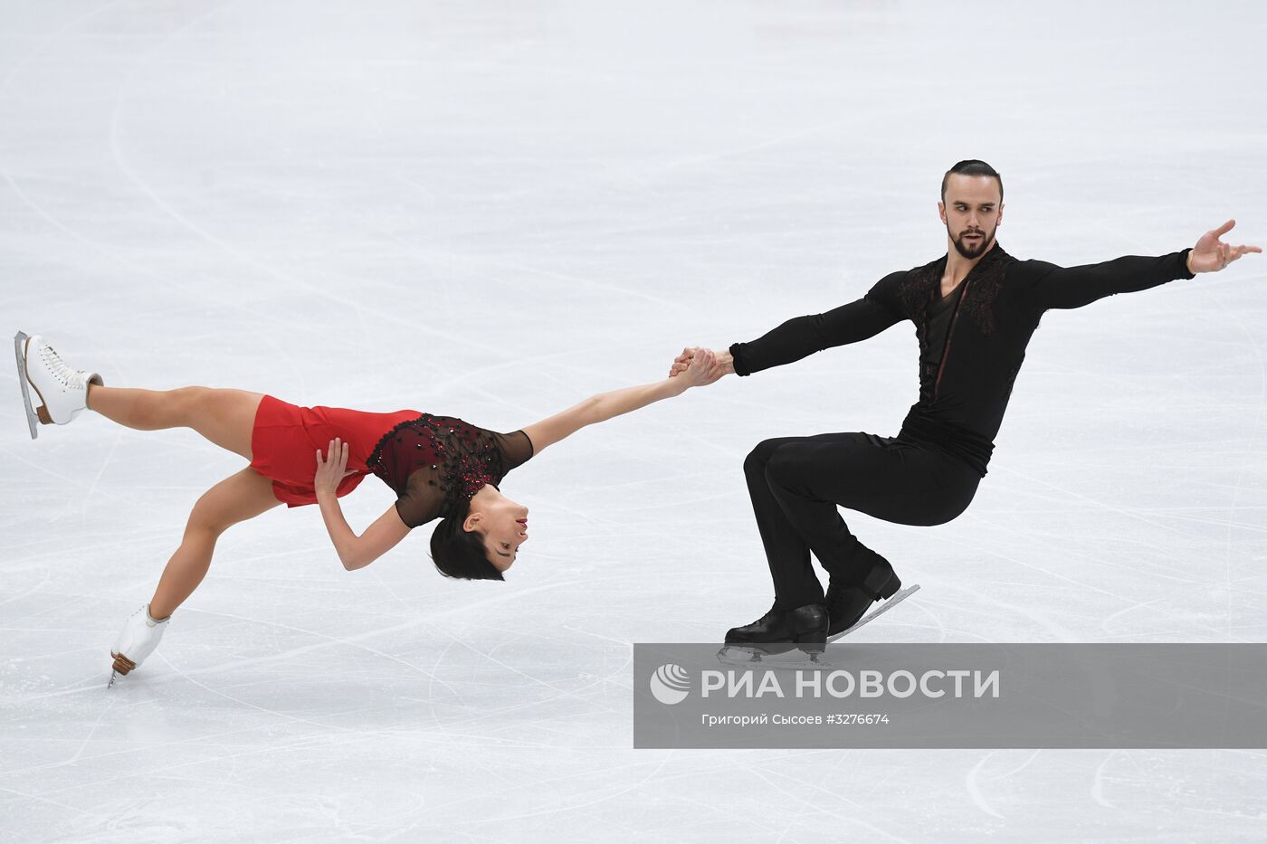 Фигурное катание. Чемпионат Европы. Пары. Произвольная программа