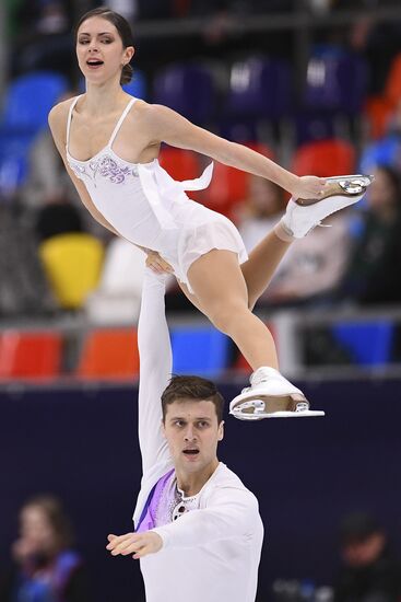 Фигурное катание. Чемпионат Европы. Пары. Произвольная программа