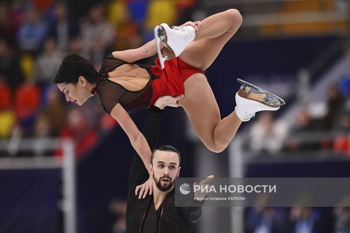 Фигурное катание. Чемпионат Европы. Пары. Произвольная программа