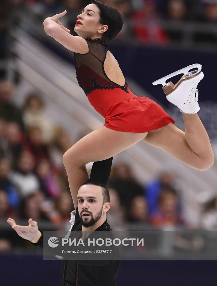 Фигурное катание. Чемпионат Европы. Пары. Произвольная программа