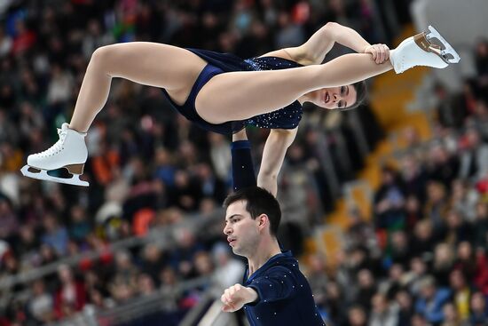 Фигурное катание. Чемпионат Европы. Пары. Произвольная программа