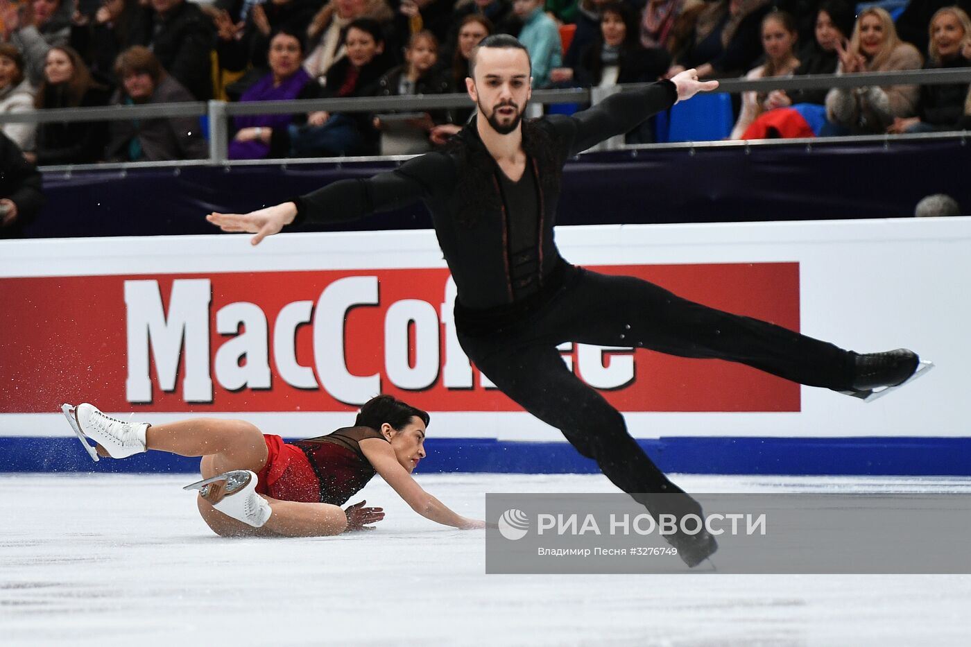 Фигурное катание. Чемпионат Европы. Пары. Произвольная программа