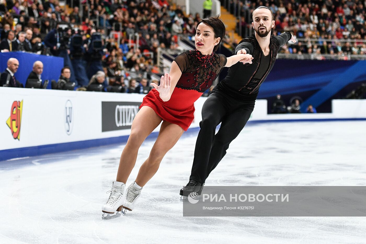 Фигурное катание. Чемпионат Европы. Пары. Произвольная программа