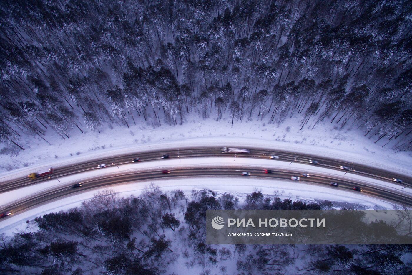 Бердское шоссе в Новосибирске