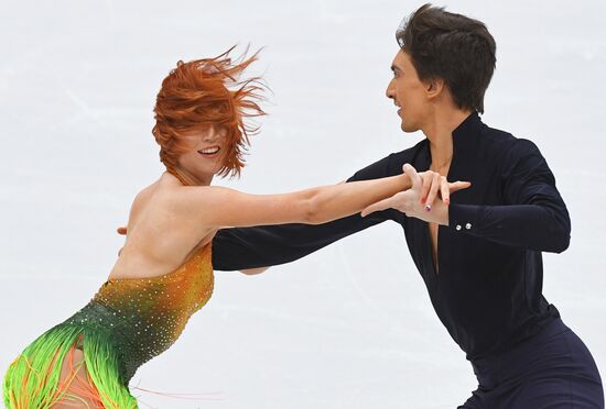 Фигурное катание. Чемпионат Европы. Танцы. Короткая программа