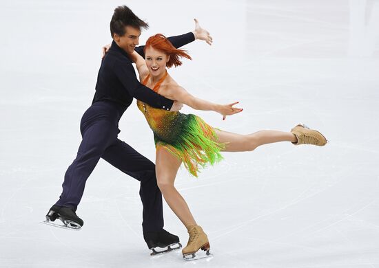 Фигурное катание. Чемпионат Европы. Танцы. Короткая программа