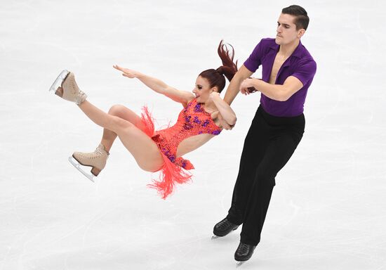 Фигурное катание. Чемпионат Европы. Танцы. Короткая программа