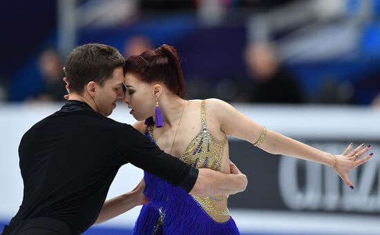 Фигурное катание. Чемпионат Европы. Танцы. Короткая программа