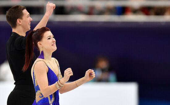 Фигурное катание. Чемпионат Европы. Танцы. Короткая программа