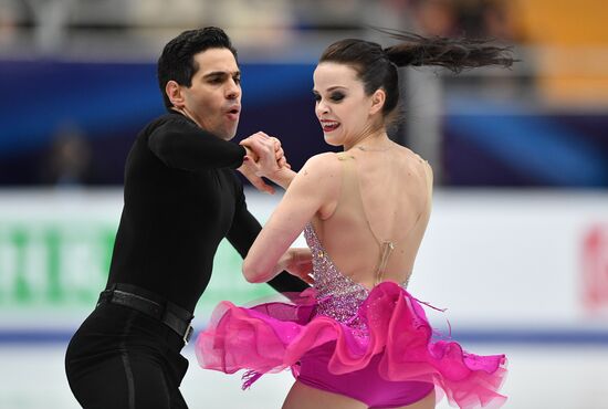 Фигурное катание. Чемпионат Европы. Танцы. Короткая программа