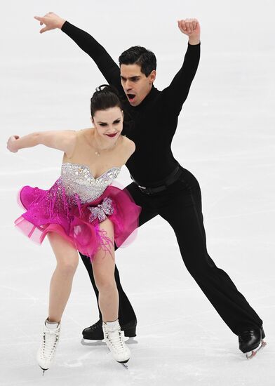 Фигурное катание. Чемпионат Европы. Танцы. Короткая программа