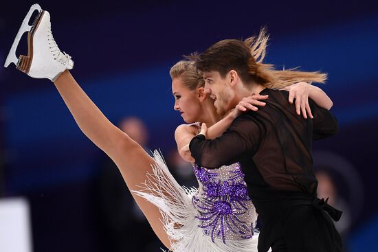 Фигурное катание. Чемпионат Европы. Танцы. Короткая программа