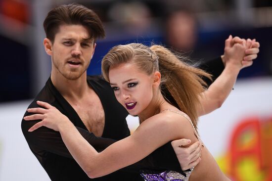 Фигурное катание. Чемпионат Европы. Танцы. Короткая программа