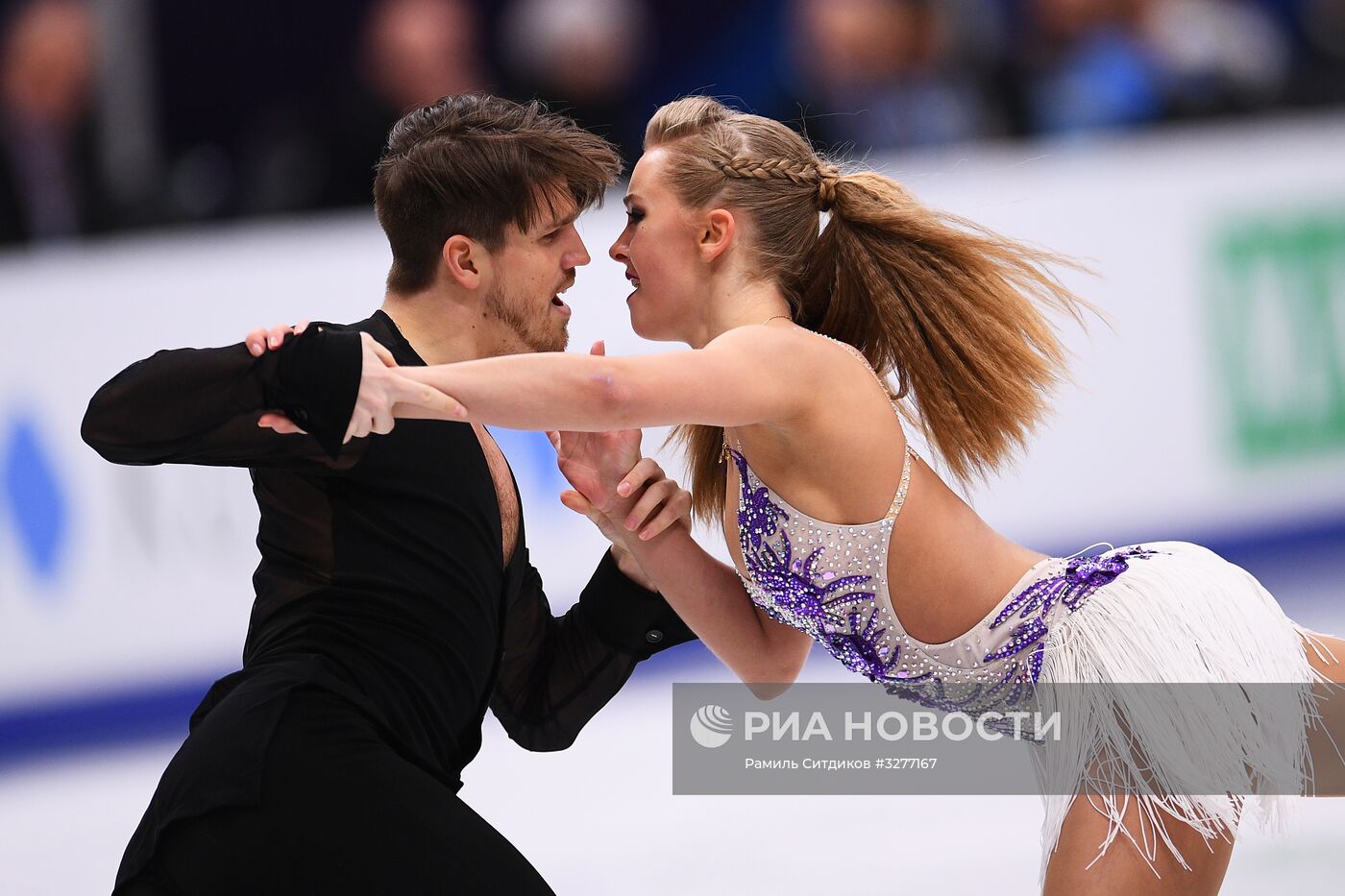 Фигурное катание. Чемпионат Европы. Танцы. Короткая программа